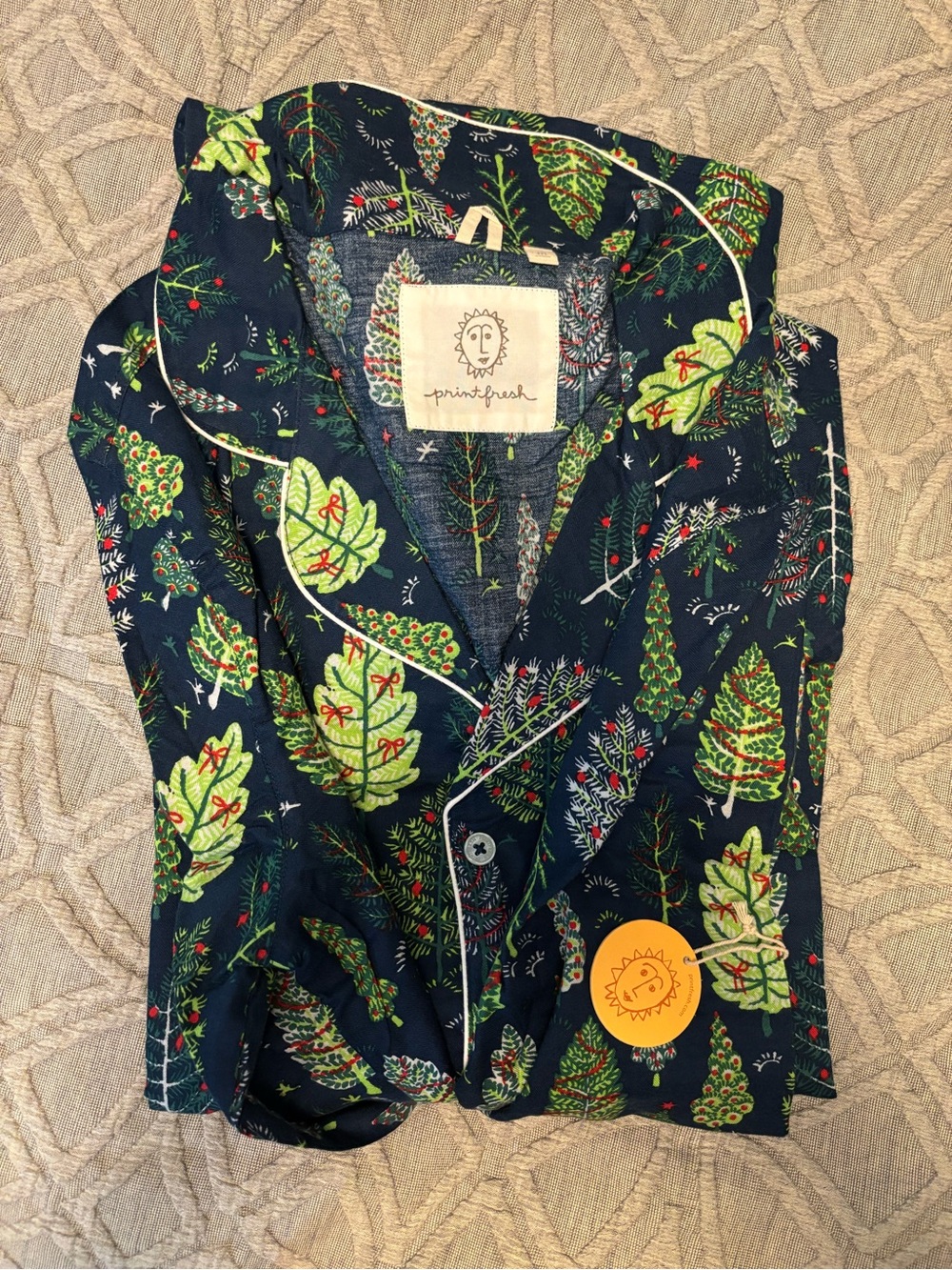 Printfresh sleep shirt, size M